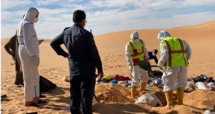 انتشال 20 جثة لأشخاص لقوا حتفهم عطشاً على حدود ليبيا مع تشاد