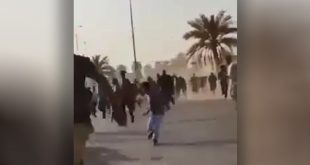 فيديو لـ ” دگة عشائرية” على مجلس عزاء..  المعزون يركضون نحو سياراتهم هرباً من الرصاص