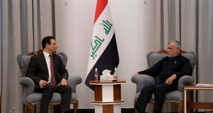 العامري والسفير المصري يبحثان الوضع السياسي والعلاقات بين البلدين