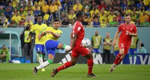البرازيل تتغلب على سويسرا وتتأهل للدور الـ16 بمونديال قطر
