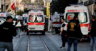 إصابة 4 عراقيين جراء الانفجار في شارع الاستقلال بتركيا